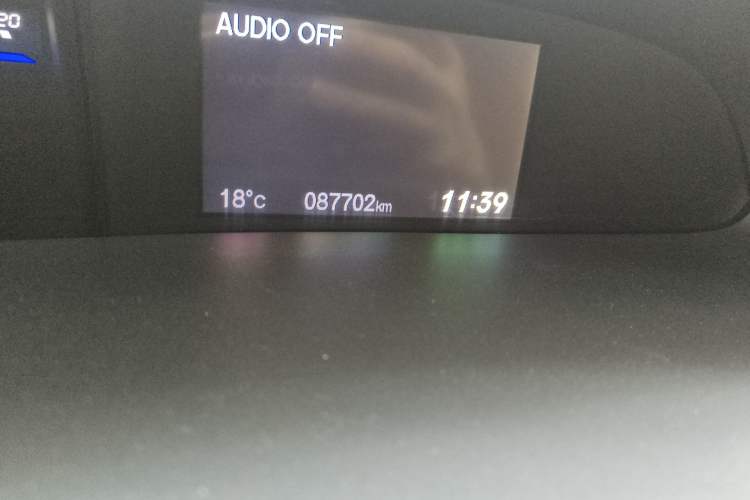 Used Honda Civic 2012 1.8L automatic luxury edition Odometer Close Up