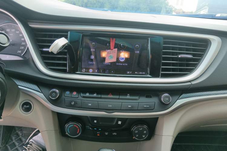 Used Buick GT 2021 Exemplar 1.5L Automatic Elite Version Audio And AC Panel