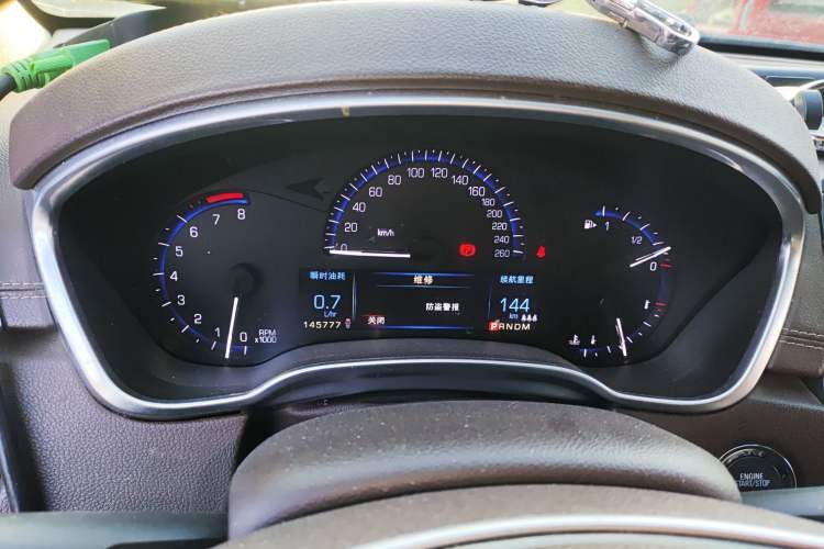 Used Cadillac SRX 2014 3.0L Elite Model Instrument Cluster