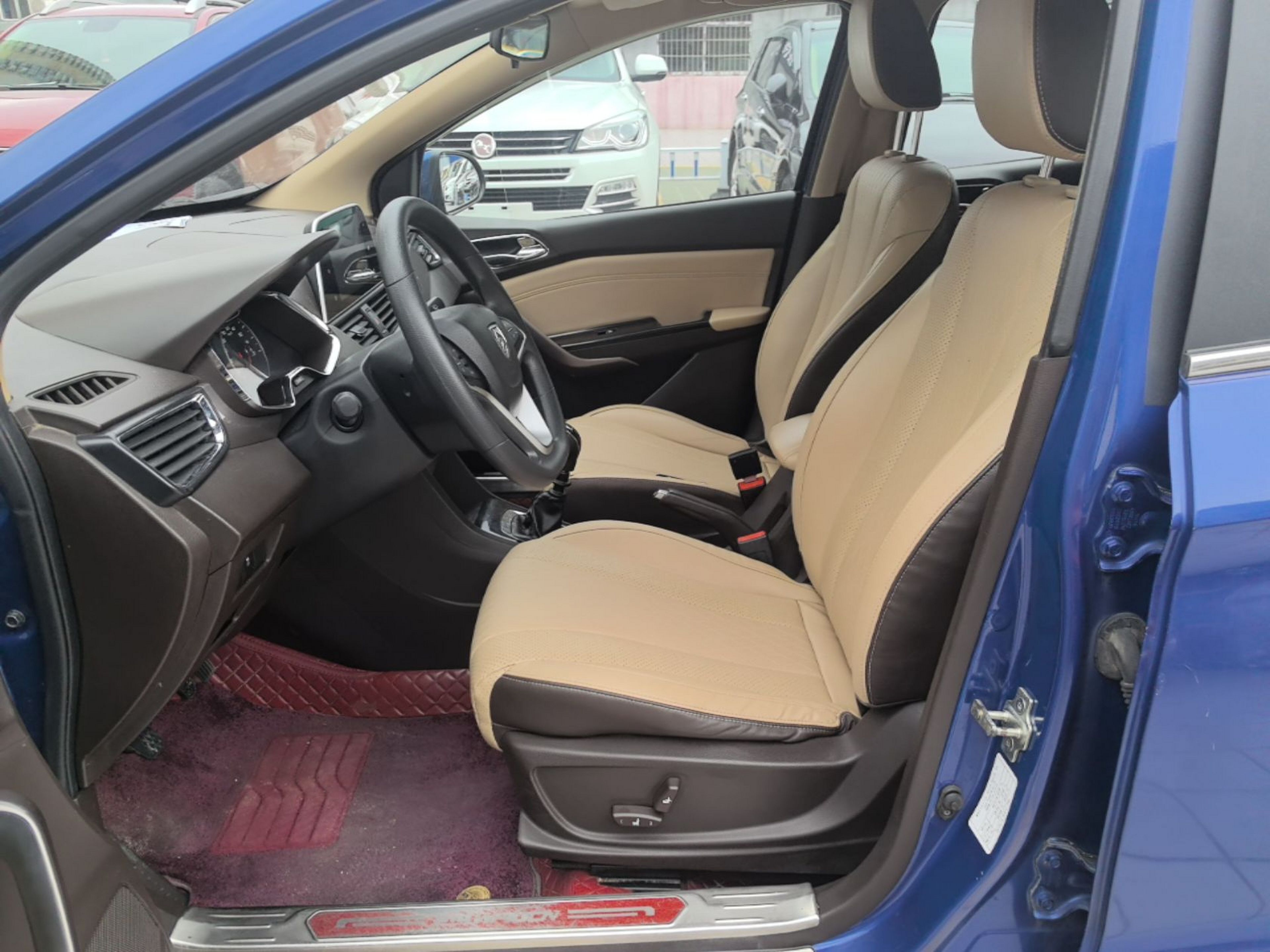 Avant de la voiture