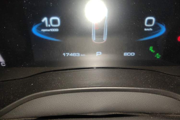 Used Haval LHERY 2021 GT Edition 1.5T Platinum Rabbit Odometer Close Up