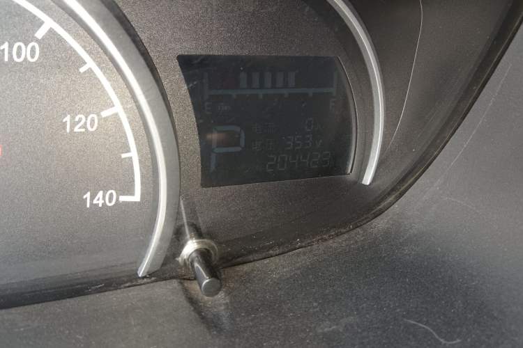 Used CHANGAN OSHAN Olisway EV 2017 Elite Model Odometer Close Up