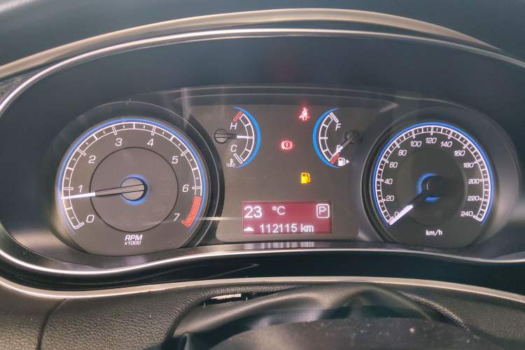 Used Fiat Ottimo 2014 1.4T Automatic Fashion Edition Instrument Cluster