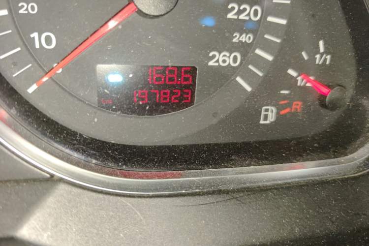 Used Audi A6L 2005 3.0L Technology Leading Edition Odometer Close Up