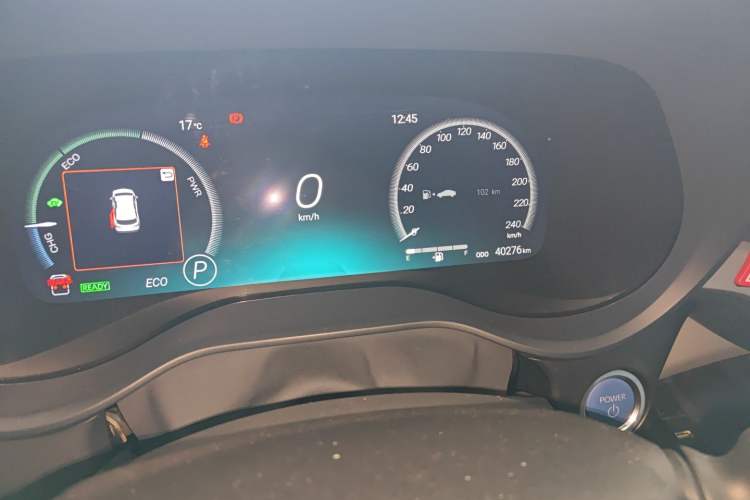 Used Toyota Granvia 2023 2.5L Hybrid Flagship VIP Edition Odometer Close Up