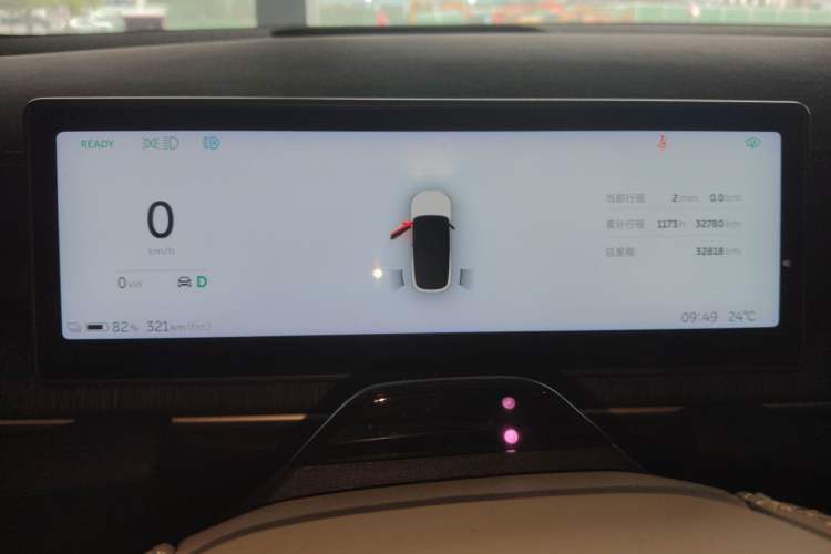 Used Nio ES6 2024 75 kWh Instrument Cluster