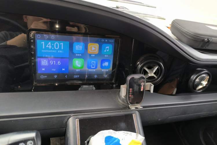 Used Guangtong Auto makeup Logistics Vehicle 2024 3.1T 2-Seater 4.99-Meter All-Electric Closed Cargo Van with 41.86 kWh Audio And AC Panel