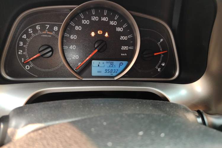 Used Toyota RAV4 2013 2.5L Automatic 4x4 Elite Edition Odometer Close Up