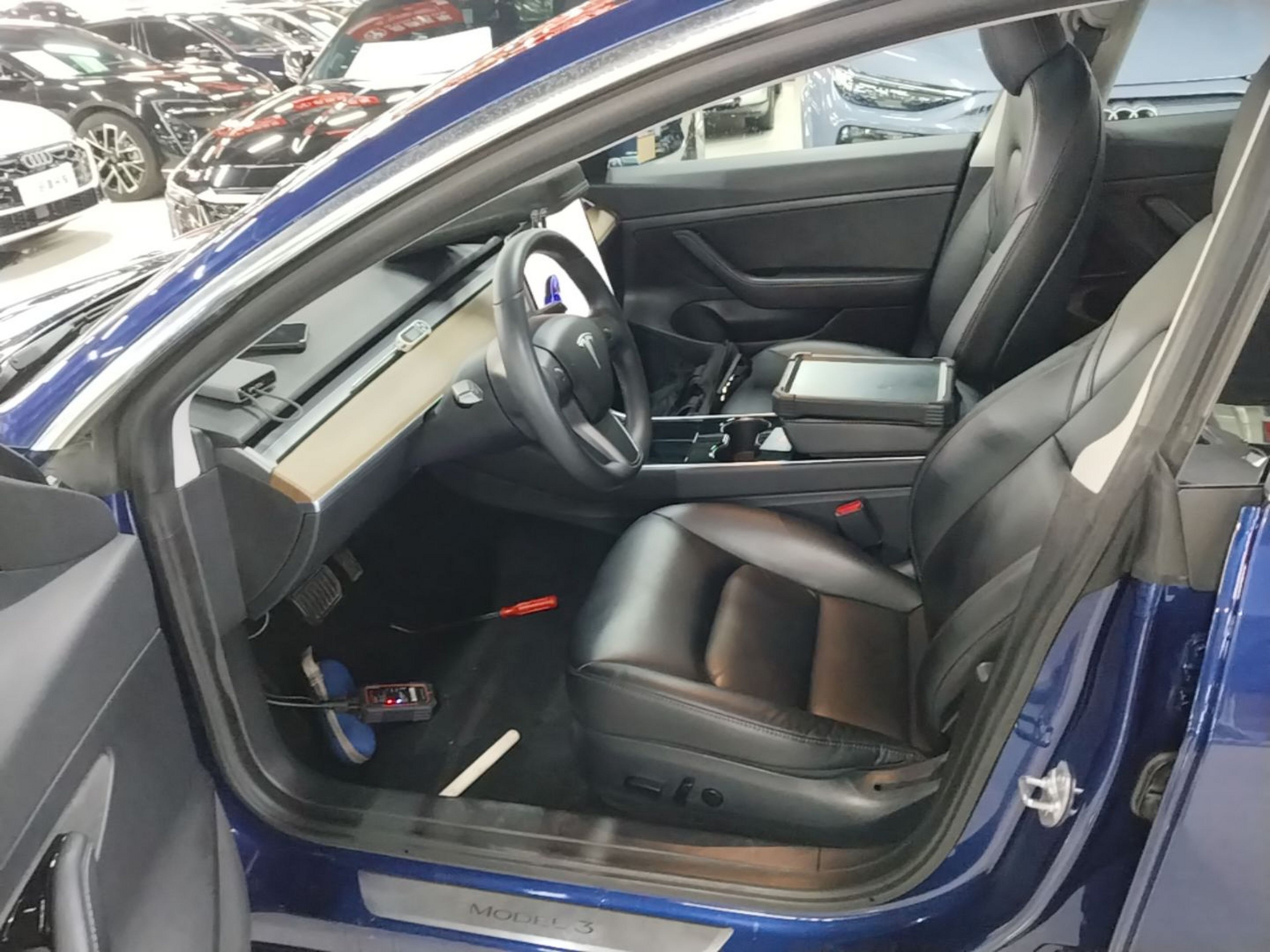 Avant de la voiture