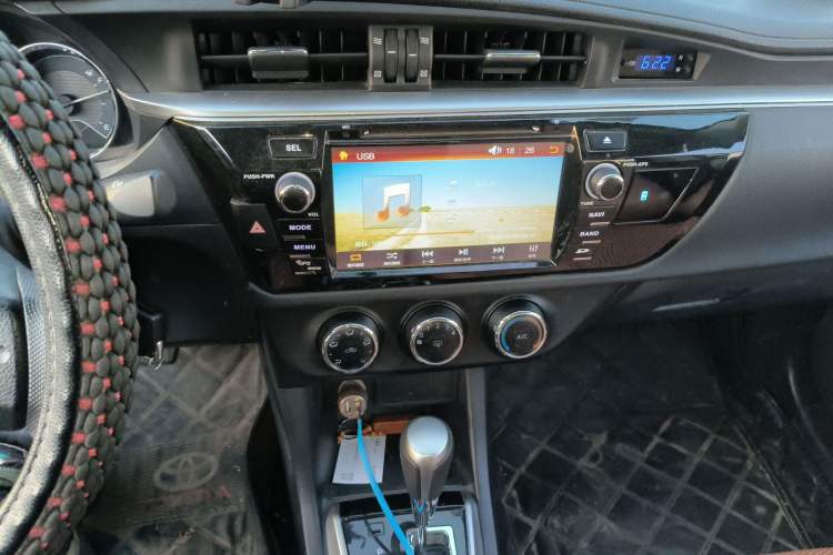 Used Toyota Levin 2014 1.6G CVT Elite Edition Audio And AC Panel