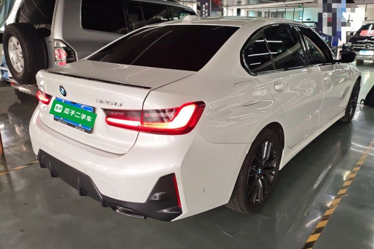 Used BMW 3 Series 2024 325Li M Sport Night Edition Package Rear Right 45 Deg