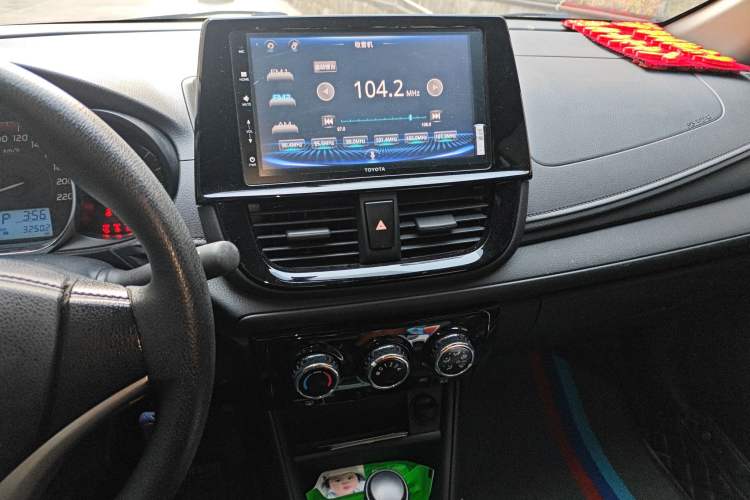 Used Toyota Vios 2021 1.5L Manual Entry-Level Version Audio And AC Panel