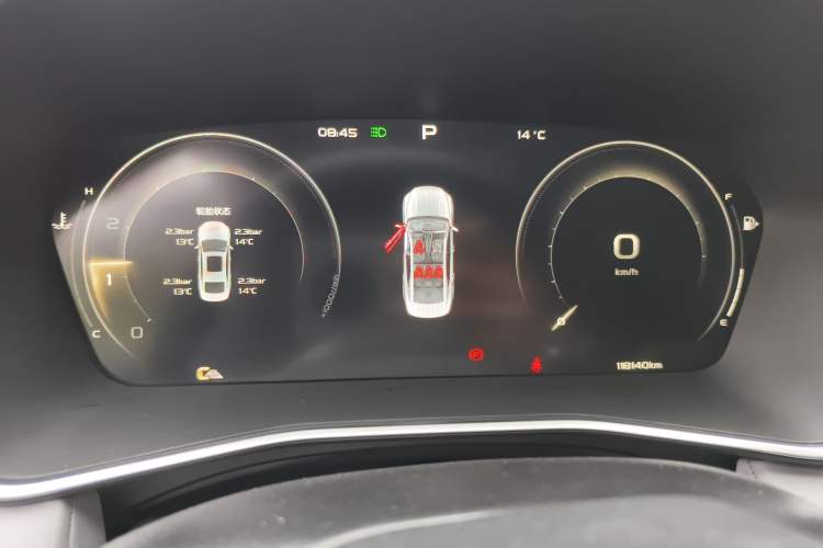 Used Geely Auto Preface 2021 2.0TD Designer's Recommended Edition Instrument Cluster