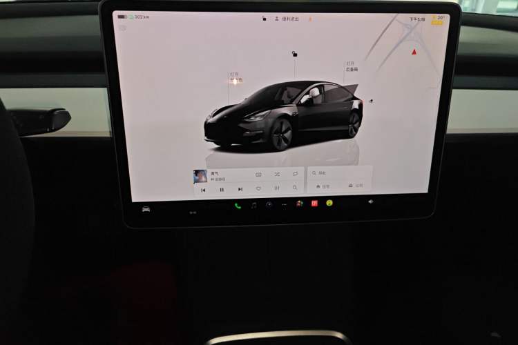 Used Tesla Model 3 2022 Rear-Wheel-Drive Version Audio And AC Panel