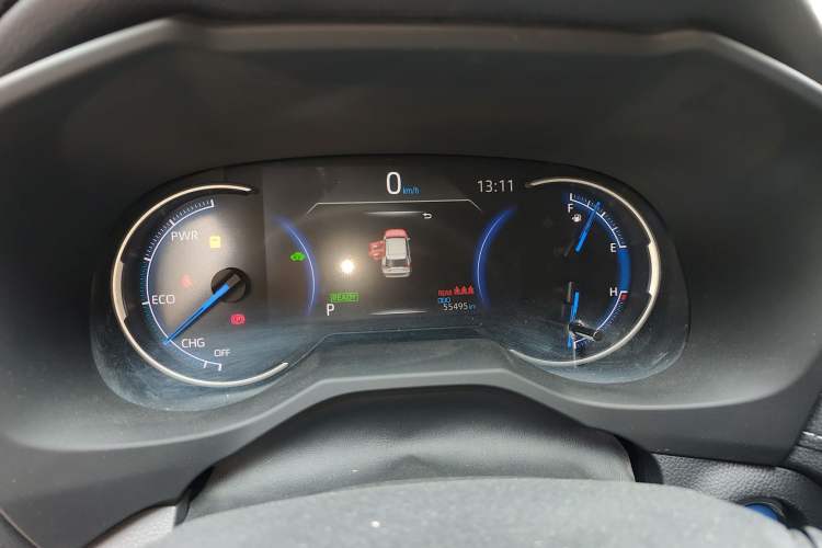Used Toyota RAV4 2022 Dual-Engine 2.5L E-CVT Two-Wheel Drive Elite Edition Instrument Cluster