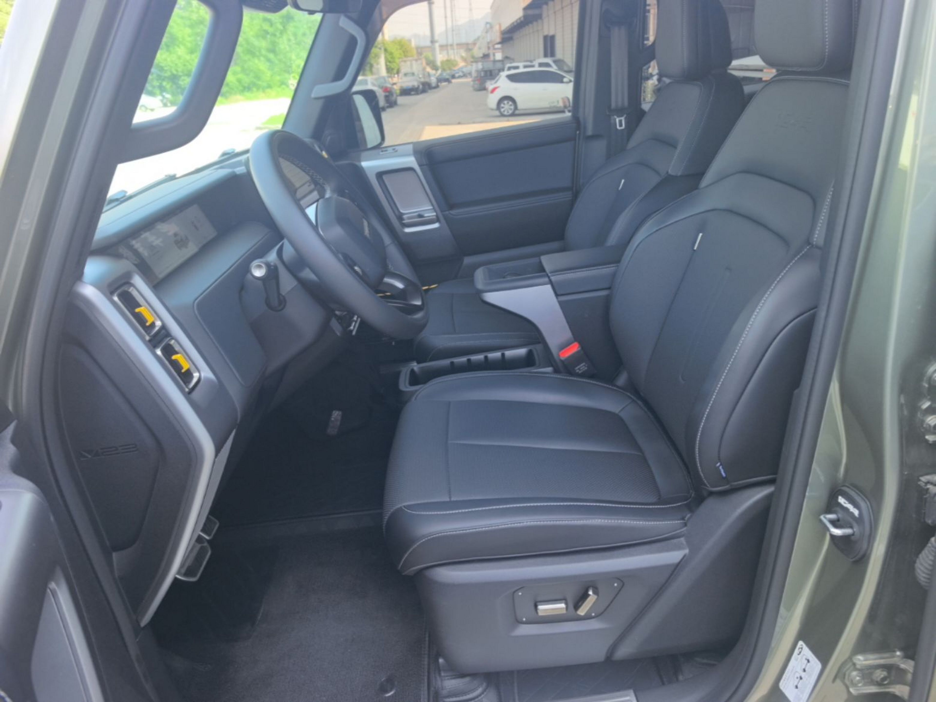 Avant de la voiture