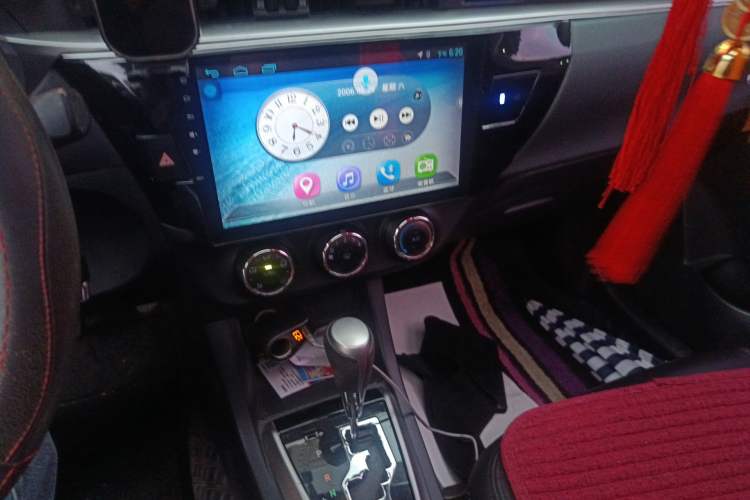 Used Toyota Levin 2016 1.6G CVT Elite Edition Audio And AC Panel