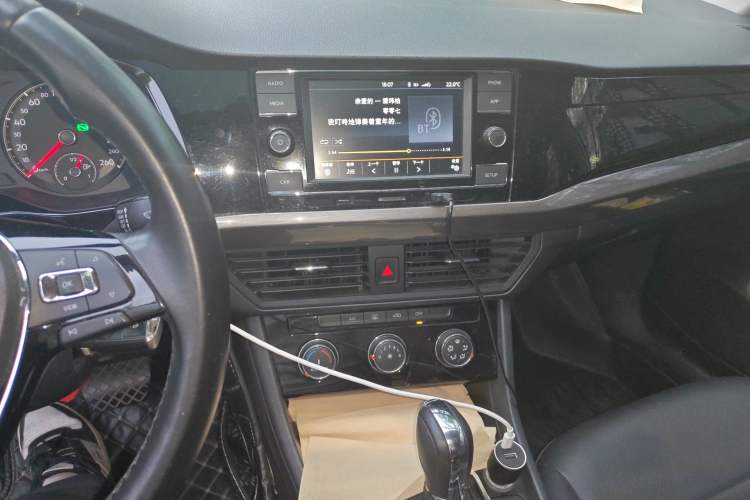 Used Volkswagen Bora 2019 1.5L Automatic Comfort Model Audio And AC Panel