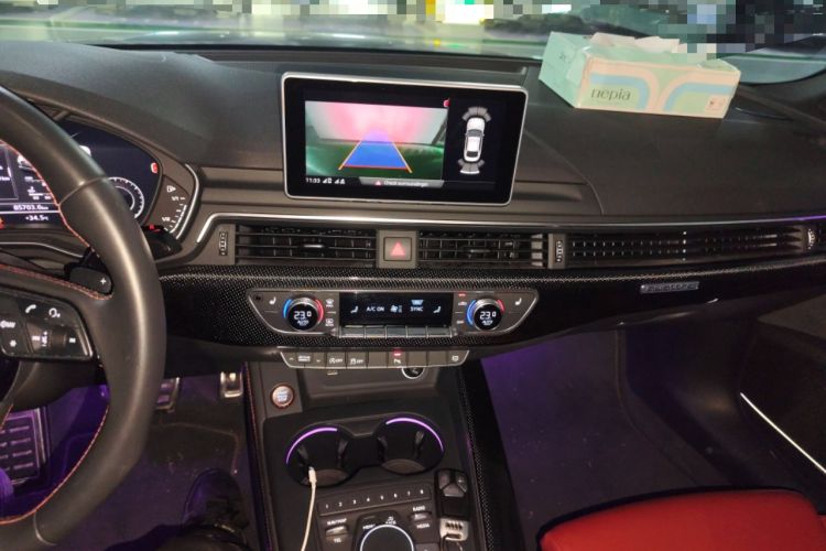 Used Audi S5 2017 S5 3.0T Coupe Audio And AC Panel