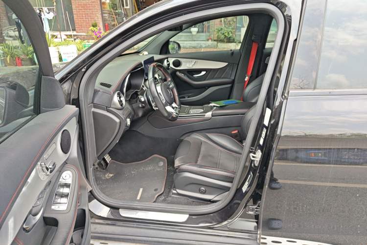 Used Mercedes-Benz GLC Coupe AMG 2020 AMG GLC 43 4MATIC Coupe SUV Left Front Seat