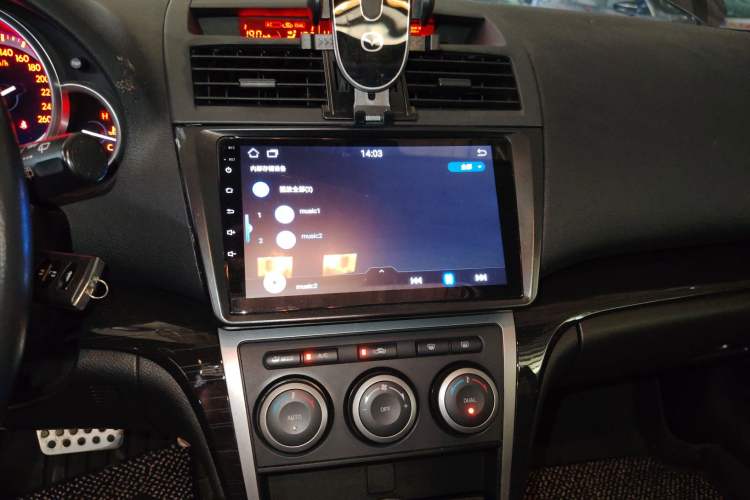 Used Mazda 6 2010 Coupe 2.0L Automatic Luxury Edition Audio And AC Panel