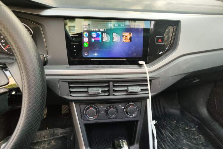 Used Volkswagen Polo 2021 Plus 1.5L Automatic Panoramic Enjoyment Edition Audio And AC Panel