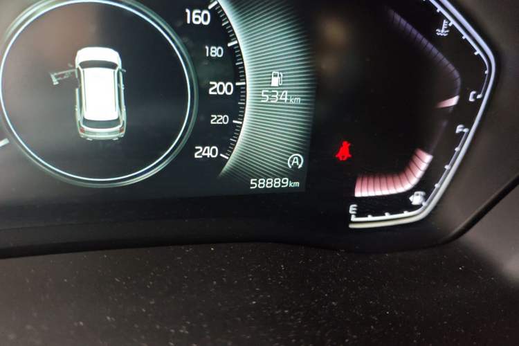 Used Kia Sportage R 2021 Ace 2.0L Splendid Edition Odometer Close Up