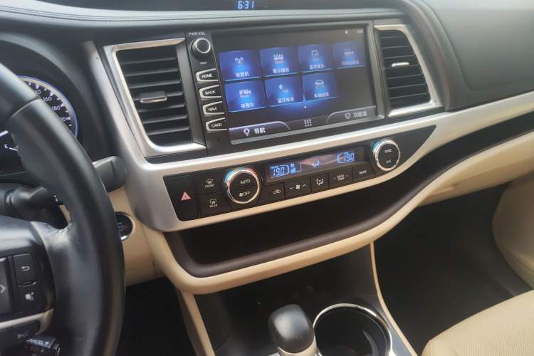 Used Toyota Highlander 2018 2.0T Four-Wheel Drive Luxury Version 7 Seats China VI Standard
