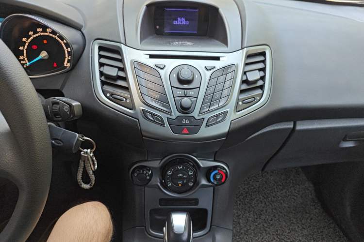Used Ford Fiesta 2013 Hatchback 1.5L Automatic Fashion Edition Audio And AC Panel