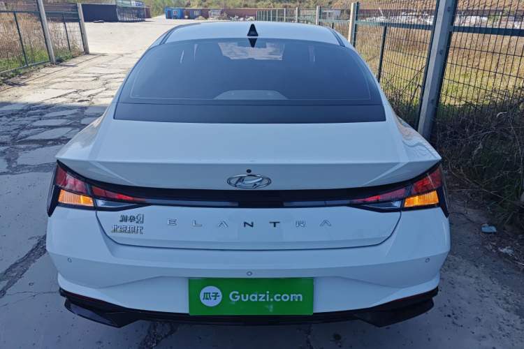 Used Hyundai Elantra 2021 1.5L CVT GLX Elite Edition Rear