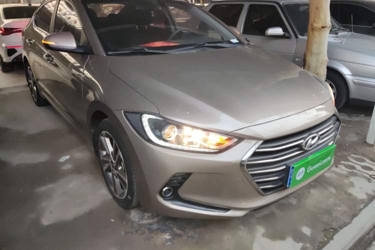 Used Hyundai Elantra (6th Generation / Lingdong) 2016 1.6L Automatic ZhiXuan – Elite Version Front Right 45 Deg