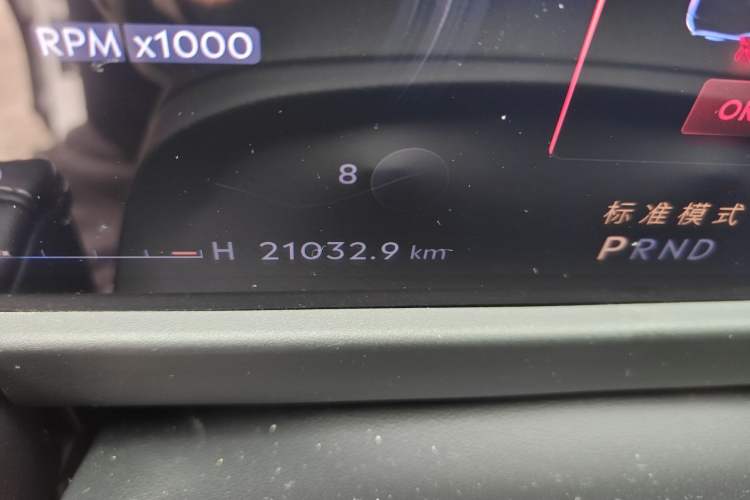 Used Lincoln Corsair 2024 2.0T Two-Wheel Drive Deluxe Edition Odometer Close Up