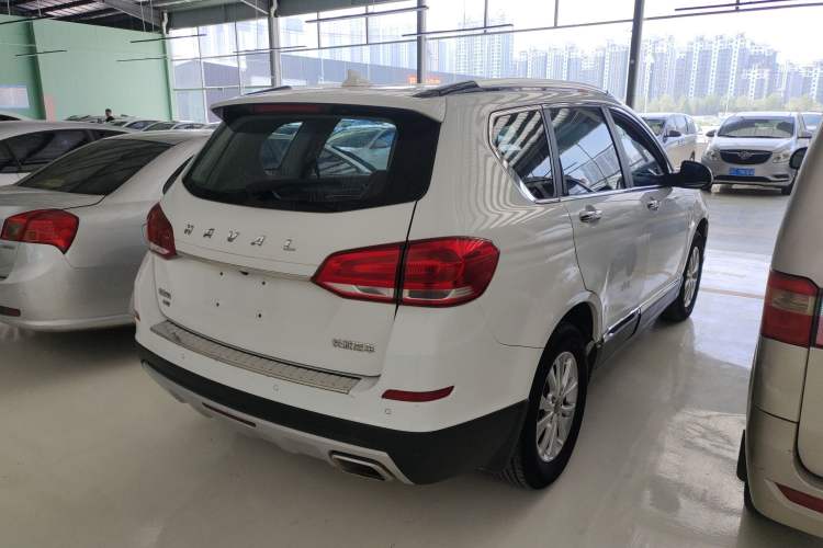 Used Haval H6 2018 Blue Label Sport Edition 1.5T Automatic Two-Wheel Drive Elite Model Rear Right 45 Deg