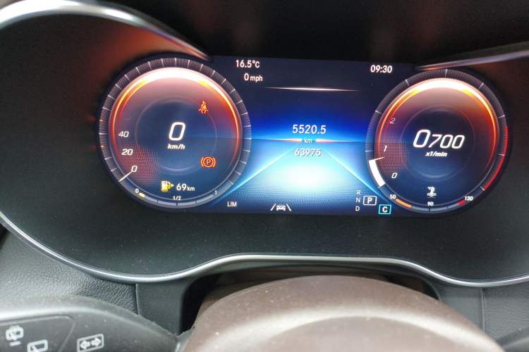 Used Mercedes-Benz GLC 2021 GLC 300 L 4MATIC Dynamic Model Instrument Cluster