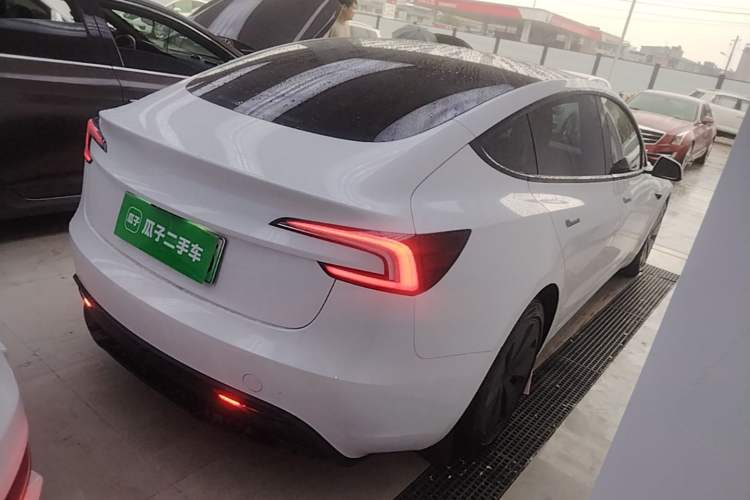 Used Tesla Model 3 2023 Long-Range All-Wheel-Drive Version Rear Right 45 Deg