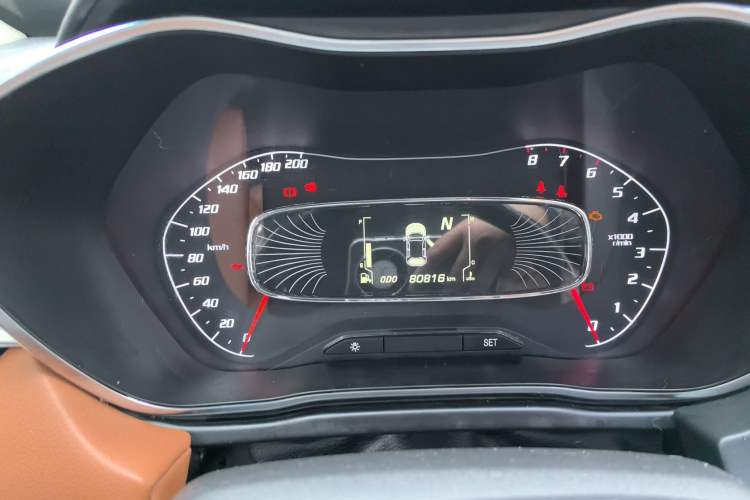 Used Baojun 510 2017 1.5L Automatic Luxury Model Instrument Cluster