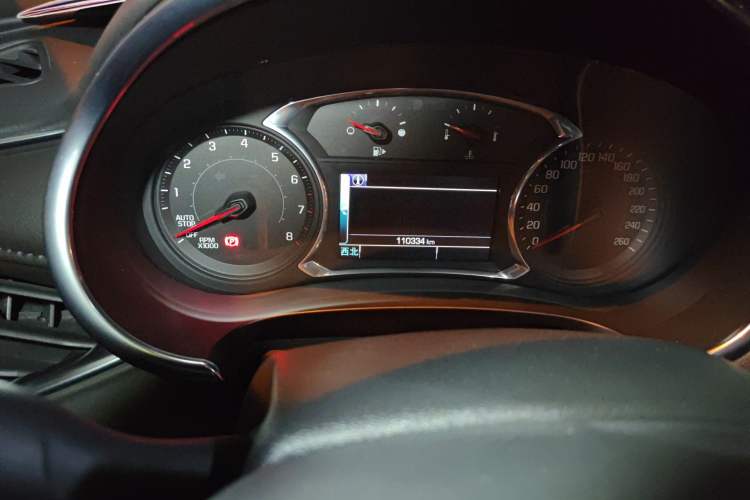 Used Chevrolet Malibu XL 2018 530T Automatic Ruiyi Edition Odometer Close Up