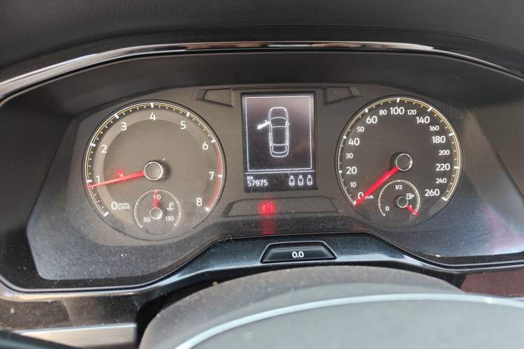 Used Volkswagen Bora 2021 1.5L Automatic Comfort Smart Connect Edition Odometer Close Up