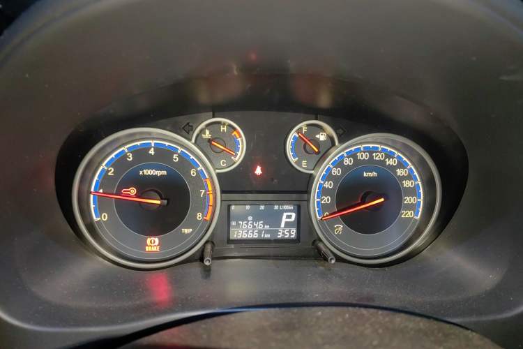 Used Suzuki SX4 2011 Revised Version 1.6L Automatic Sport Edition Instrument Cluster