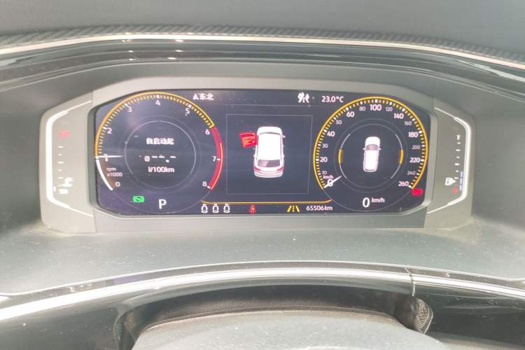 Used Volkswagen Tayron 2019 380TSI Four-Wheel Drive Prestige Version China V Standard Instrument Cluster