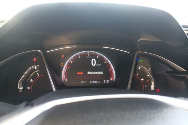 Used Honda Civic 2019 220TURBO CVT Dynamic Edition China VI Emission Standard Instrument Cluster