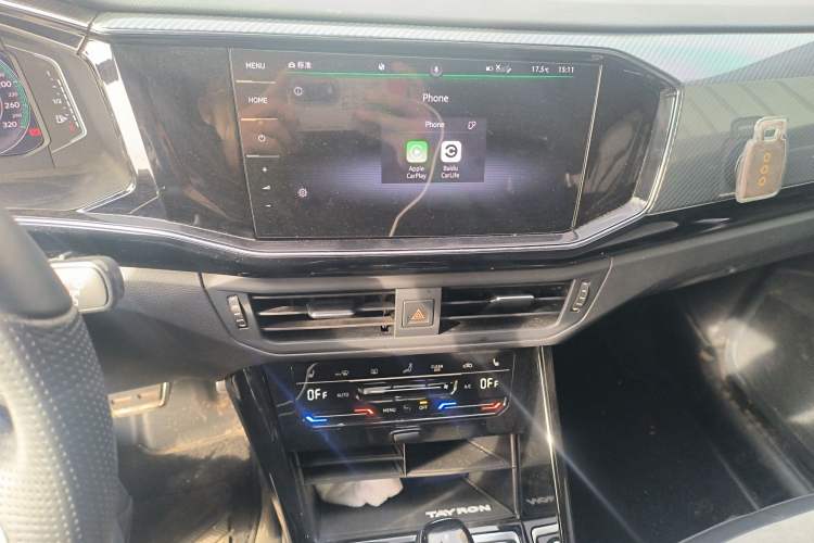 Used Volkswagen Tayron 2022 380TSI Four-Wheel Drive R-Line Connected Version Audio And AC Panel