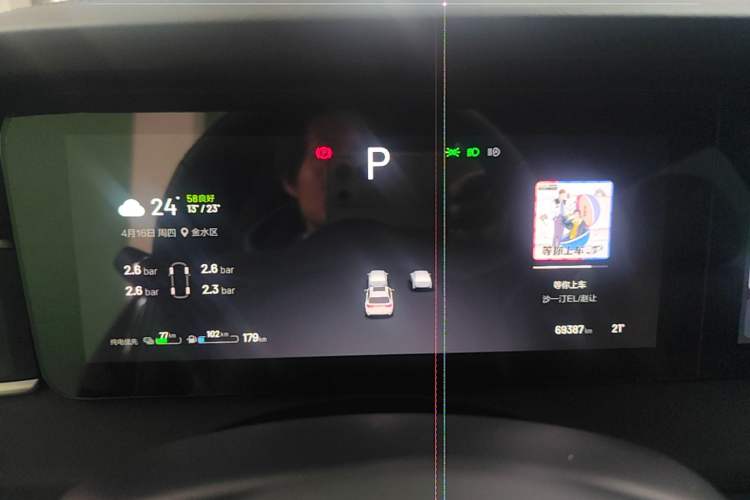 Used Li Auto ONE 2021 Extended-Range 6-Seater Version Instrument Cluster