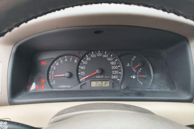 Used Toyota Corolla EX 2011 1.6L Automatic Classic Edition Instrument Cluster
