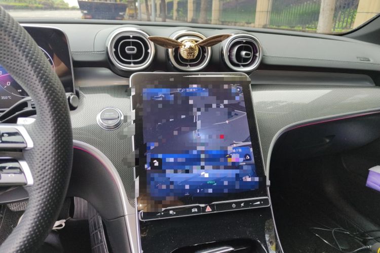 Used Mercedes-Benz C-Class 2023 Second Facelift C 260 L Sport Edition Audio And AC Panel