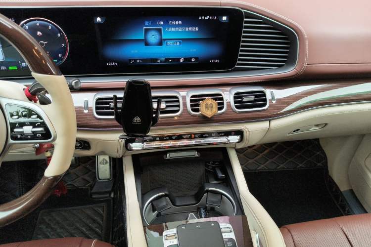 Used Mercedes-Benz Maybach GLS 2021 GLS 480 4MATIC Audio And AC Panel