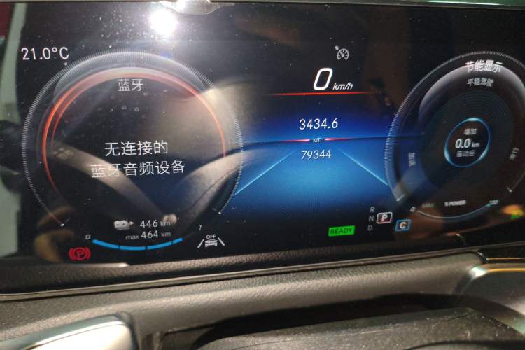 Used Mercedes-Benz EQB 2022 EQB 260 Odometer Close Up