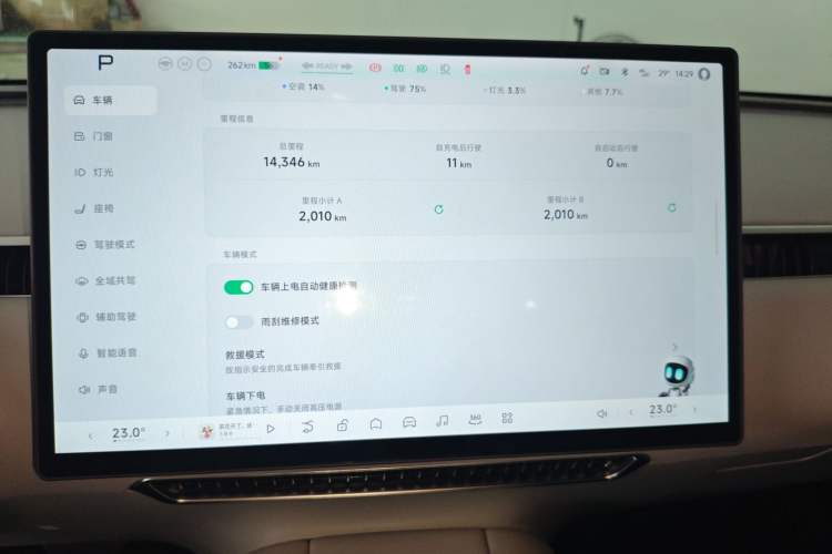 Used XPeng MONA M03 2025 600 with Ultra-Long Range Max Instrument Cluster