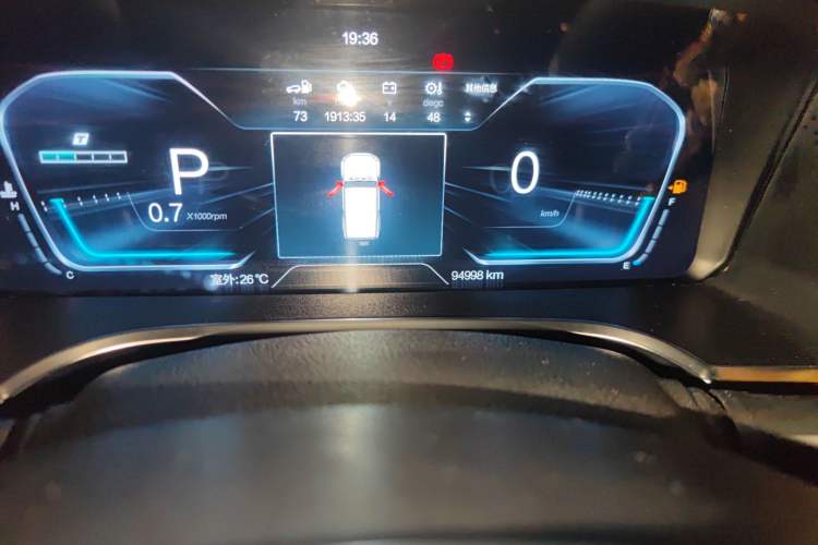 Used BAIC Off-Road BJ40 2021 2.0D Automatic Four-Wheel Drive Blade Hero Edition Adventurer Type Odometer Close Up