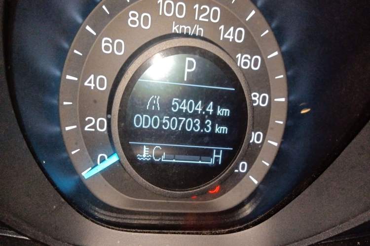 Used Ford Escort 2019 Revised 1.5L Automatic ZhiXiang Version (Tire Pressure Monitoring) China VI Standard Odometer Close Up